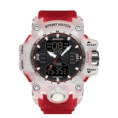 Adventure Time Watch : Digital and Analog - Dual Display Timepiece