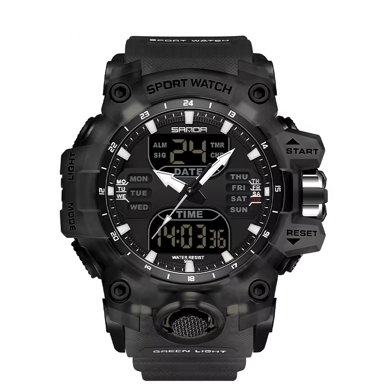 Adventure Time Watch : Digital and Analog - Dual Display Timepiece