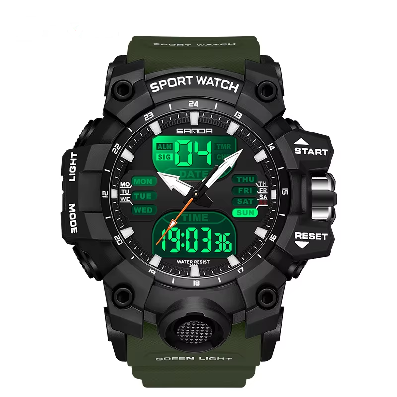 Adventure Time Watch : Digital and Analog - Dual Display Timepiece