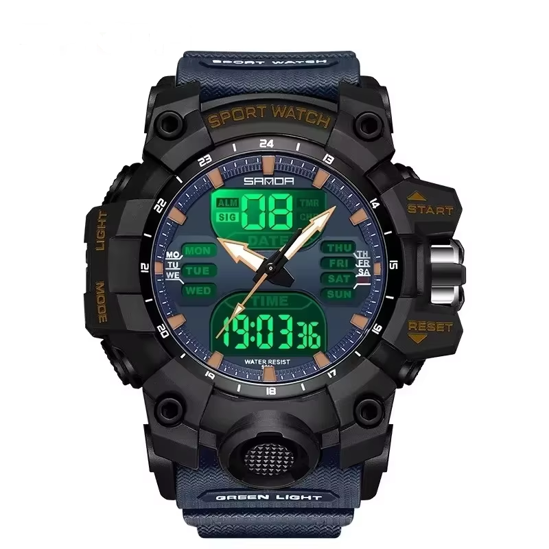 Adventure Time Watch : Digital and Analog - Dual Display Timepiece