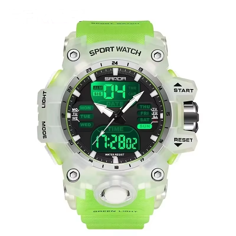 Adventure Time Watch : Digital and Analog - Dual Display Timepiece