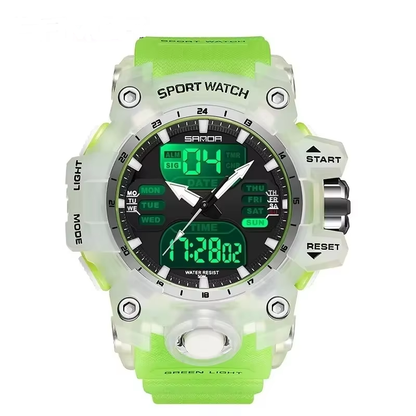 Adventure Time Watch : Digital and Analog - Dual Display Timepiece