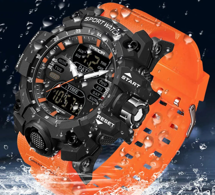 Adventure Time Watch : Digital and Analog - Dual Display Timepiece