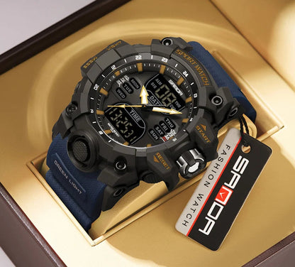 Adventure Time Watch : Digital and Analog - Dual Display Timepiece