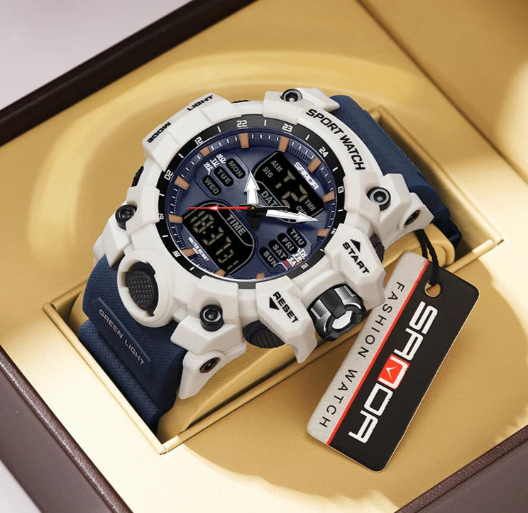 Adventure Time Watch : Digital and Analog - Dual Display Timepiece